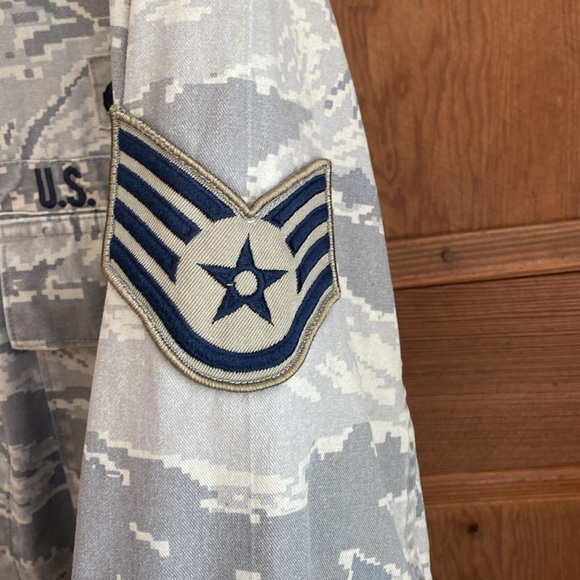 U.S. Air Force Military Camo Jacket. Sz 46 S. - Picture 3 of 7